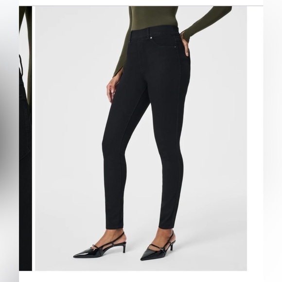 SPANX Ankle Pull On Jeans - Picture 2 of 6